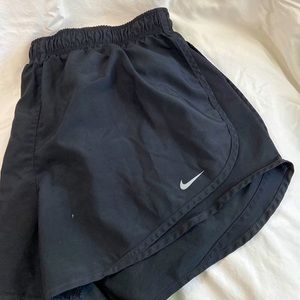 Women’s Nike black running shorts dri-fit